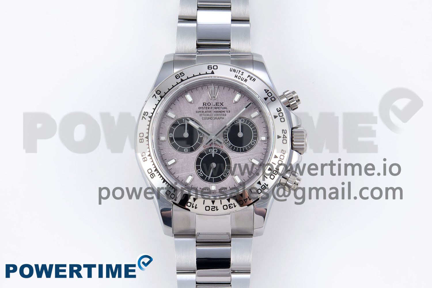 DAYTONA 116509 QF 1:1 BEST EDITION GRAY DIAL ON SS BRACELET SH4130 V3 (GAIN WEIGHT) - Image 1