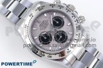 DAYTONA 116509 QF 1:1 BEST EDITION GRAY DIAL ON SS BRACELET SH4130 V3 (GAIN WEIGHT) - Image 3