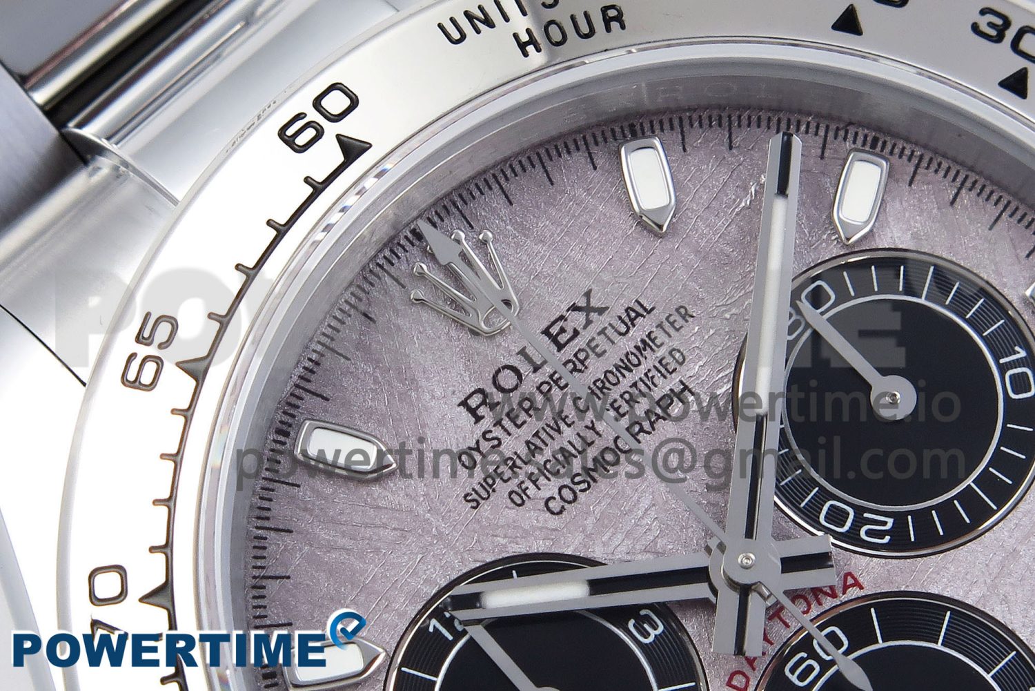 DAYTONA 116509 QF 1:1 BEST EDITION GRAY DIAL ON SS BRACELET SH4130 V3 (GAIN WEIGHT) - Image 4