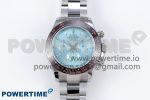 DAYTONA 116506 QF 1:1 BEST EDITION ICE BLUE DIAL CRYSTAL MARKERS ON SS BRACELET SH4130 V3 (GAIN WEIGHT)
