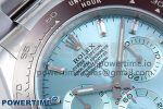 DAYTONA 116506 QF 1:1 BEST EDITION ICE BLUE DIAL CRYSTAL MARKERS ON SS BRACELET SH4130 V3 (GAIN WEIGHT) - Image 4