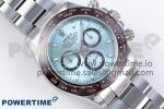 DAYTONA 116506 QF 1:1 BEST EDITION ICE BLUE DIAL LUME MARKERS ON SS BRACELET SH4130 V3 (GAIN WEIGHT) - Image 3