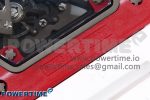 RM035 Red Carbon SONIC Best Edition Skeleton Dial on White Rubber Strap Clone RMUL2 - Image 7