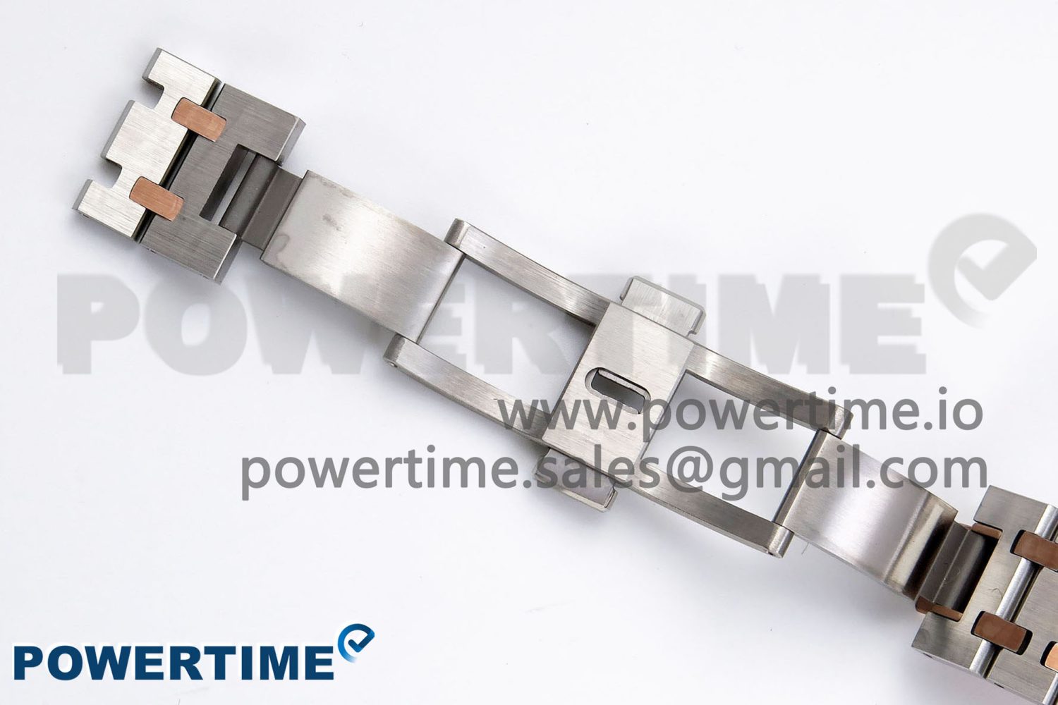 Lady Royal Oak 33mm 67651 SS/RG ZF 1:1 Best Edition White Textured Dial on SS/RG Bracelet RONDA Quartz - Image 15