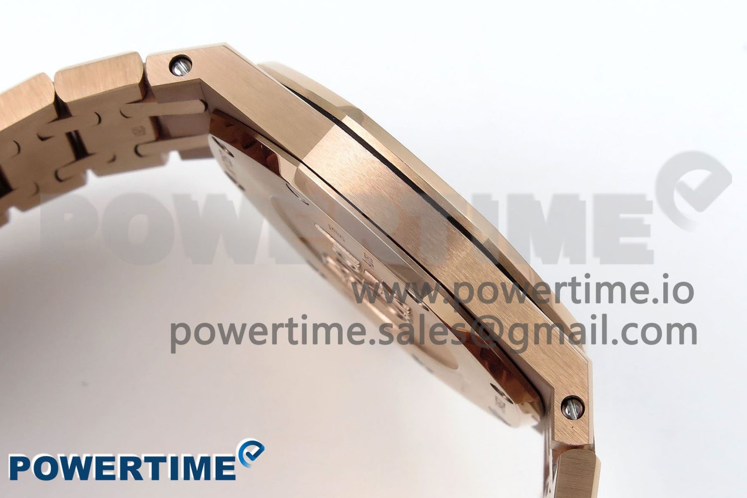 Lady Royal Oak 33mm 67651 RG ZF 1:1 Best Edition Blue Textured Dial on RG Bracelet RONDA Quartz - Image 7