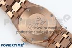 Lady Royal Oak 33mm 67651 RG ZF 1:1 Best Edition Blue Textured Dial on RG Bracelet RONDA Quartz - Image 8