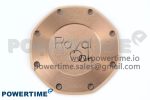Lady Royal Oak 33mm 67651 RG ZF 1:1 Best Edition Blue Textured Dial on RG Bracelet RONDA Quartz - Image 10