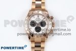 Daytona 116505 QF 1:1 Best Edition Meteorite Dial on RG Bracelet SH4130 V3 (Gain Weight)