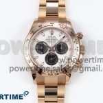 Daytona 116505 QF 1:1 Best Edition Meteorite Dial on RG Bracelet SH4130 V3 (Gain Weight)