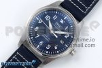 Pilot Mark XX BLSF 1:1 Best Edition Blue Dial on Blue Leather Strap MIYOTA 9015 - Image 2