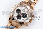 Daytona 116505 QF 1:1 Best Edition Meteorite Dial on RG Bracelet SH4130 V3 (Gain Weight) - Image 2