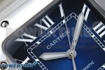 Santos de Cartier 40mm BVF 1:1 Best Edition Blue Dial on SS SmartLinks Bracelet MIYOTA 9015 - Image 4