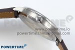Saxonia Thin SS F8F Edition Green Dial on Brown Leather Strap A23J - Image 6