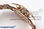 Daytona 116505 QF 1:1 Best Edition Black/RG Dial on RG Bracelet SH4130 V3 (Gain Weight) - Image 6