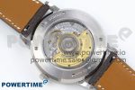 Saxonia Thin SS F8F Edition Green Dial on Brown Leather Strap A23J - Image 8