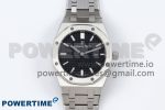 Lady Royal Oak 33mm 67651 SS ZF 1:1 Best Edition Black Textured Dial on SS Bracelet RONDA Quartz