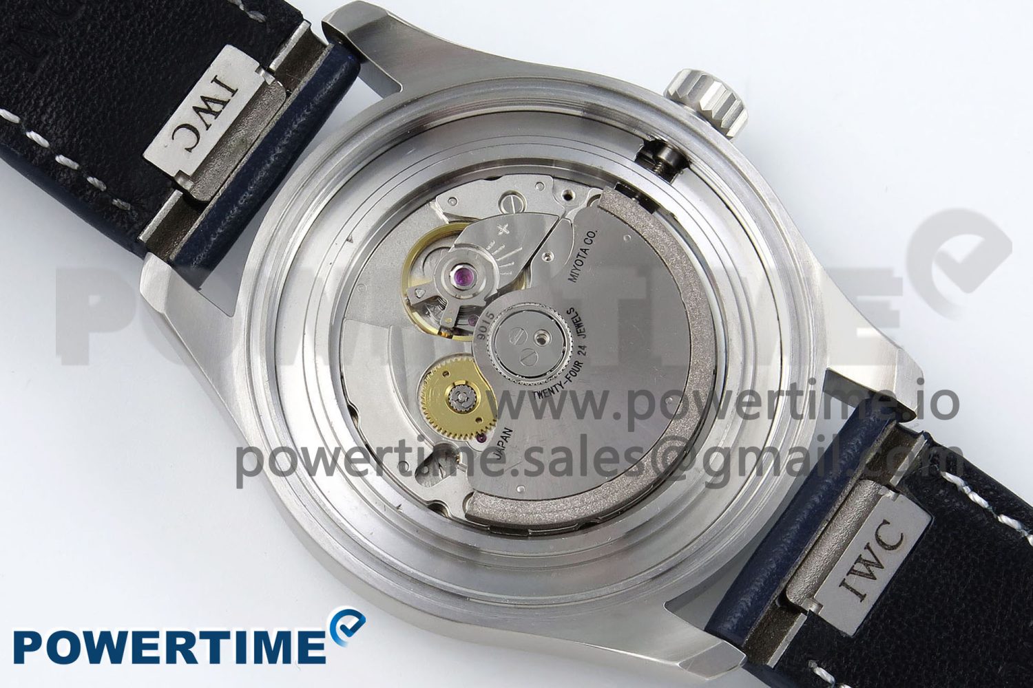 Pilot Mark XX BLSF 1:1 Best Edition Blue Dial on Blue Leather Strap MIYOTA 9015 - Image 9