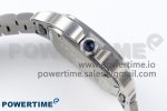Santos de Cartier 40mm BVF 1:1 Best Edition Green Dial on SS SmartLinks Bracelet MIYOTA 9015 - Image 6
