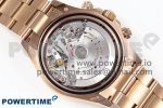 Daytona 116505 QF 1:1 Best Edition White Dial on RG Bracelet SH4130 V3 (Gain Weight) - Image 9