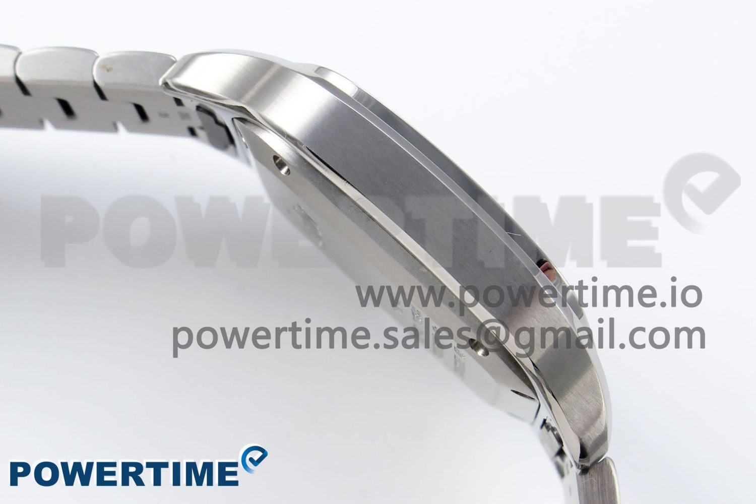 Santos de Cartier 40mm BVF 1:1 Best Edition Blue Dial on SS SmartLinks Bracelet MIYOTA 9015 - Image 7