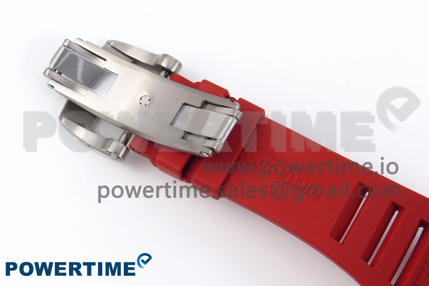 RM035 Black Carbon SONIC Best Edition Skeleton Dial on Red Rubber Strap Clone RMUL2 - Image 13