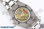 Lady Royal Oak 33mm 67651 SS ZF 1:1 Best Edition Purple Red Textured Dial on SS Bracelet RONDA Quartz - Image 9