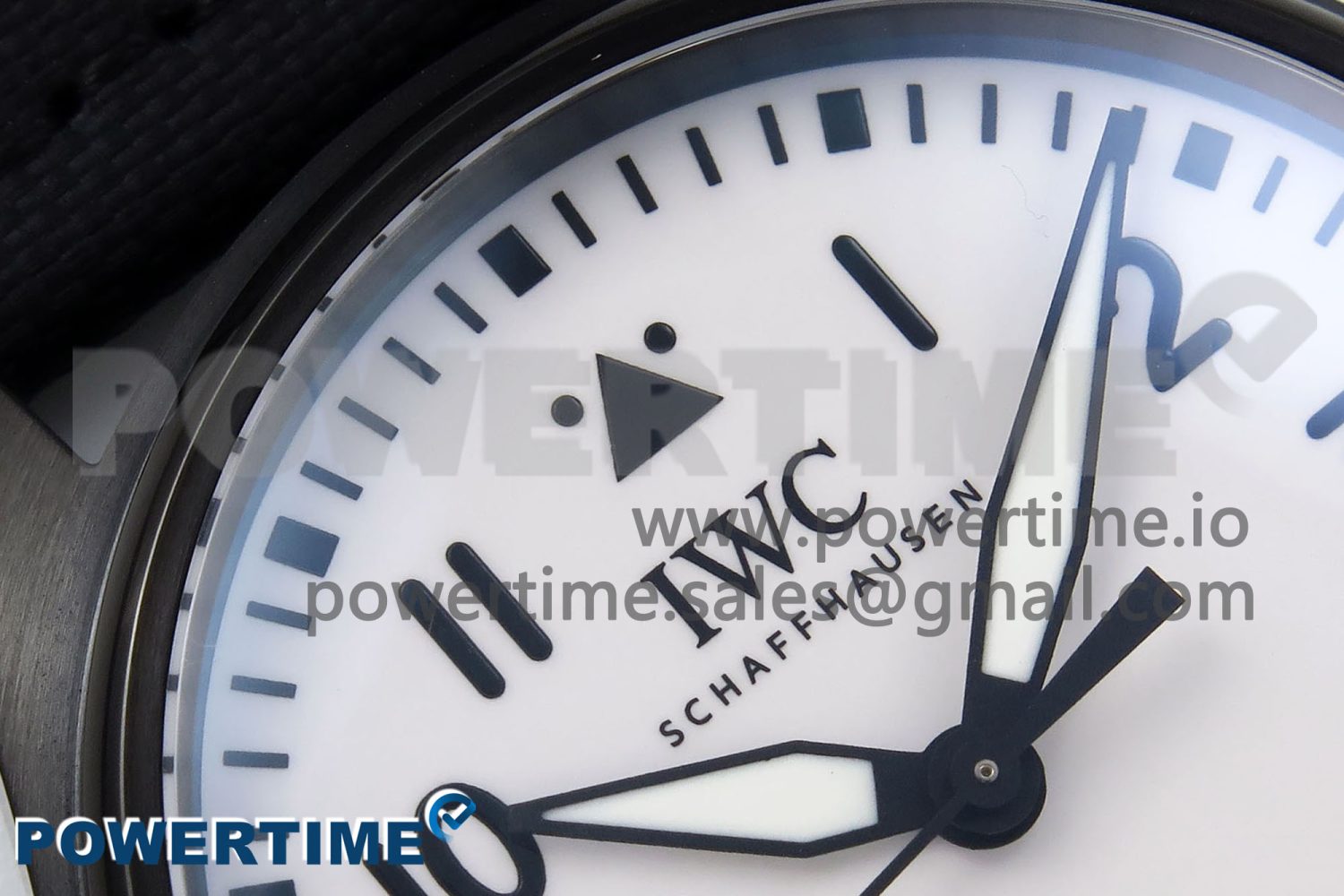 Pilot Black Ace BLSF 1:1 Best Edition White Lume Dial on Black Nylon Strap MIYOTA 9015 - Image 4