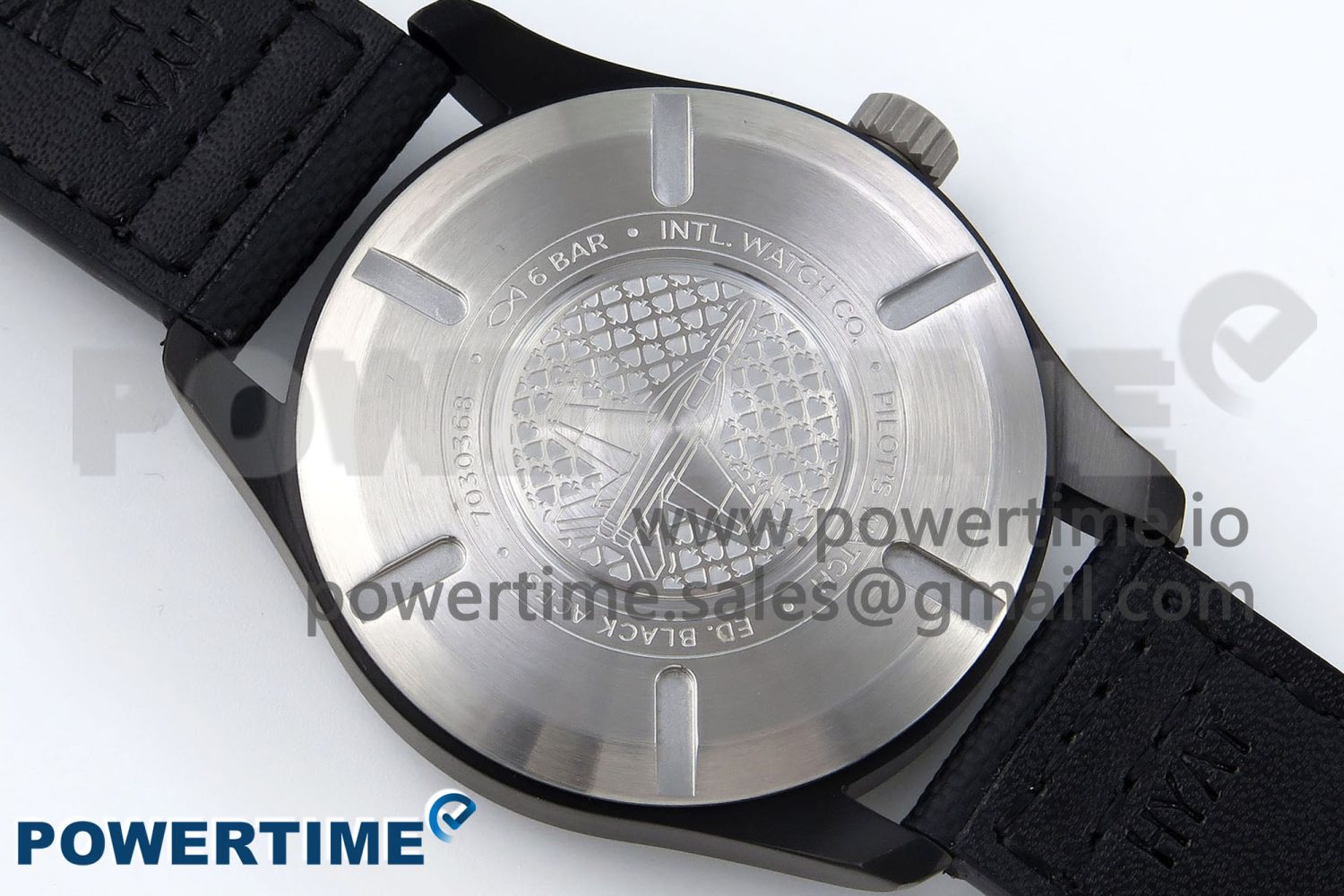 Pilot Black Ace BLSF 1:1 Best Edition White Lume Dial on Black Nylon Strap MIYOTA 9015 - Image 8