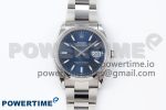 DateJust 36 SS 126200 VSF 1:1 Best Edition 904L Steel Blue Dial on Oyster Bracelet VS3235