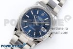 DateJust 36 SS 126200 VSF 1:1 Best Edition 904L Steel Blue Dial on Oyster Bracelet VS3235 - Image 2