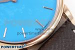 Saxonia Thin RG F8F Edition Tiffany Blue Dial on Brown Leather Strap A23J - Image 5