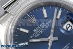 DateJust 36 SS 126200 VSF 1:1 Best Edition 904L Steel Blue Dial on Oyster Bracelet VS3235 - Image 4