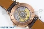 Saxonia Thin RG F8F Edition Green Dial on Brown Leather Strap A23J - Image 8