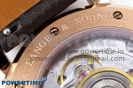 Saxonia Thin RG F8F Edition Green Dial on Brown Leather Strap A23J - Image 10