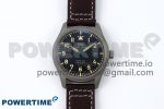 Pilot Mark XVIII Titanium BLSF 1:1 Best Edition Black Dial on Brown Leather Strap MIYOTA 9015