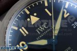 Pilot Mark XVIII Titanium BLSF 1:1 Best Edition Black Dial on Brown Leather Strap MIYOTA 9015 - Image 4