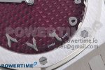 Lady Royal Oak 33mm 67651 SS ZF 1:1 Best Edition Purple Red Textured Dial on SS Bracelet RONDA Quartz - Image 5