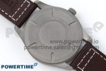 Pilot Mark XVIII Titanium BLSF 1:1 Best Edition Black Dial on Brown Leather Strap MIYOTA 9015 - Image 8