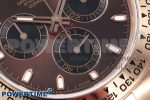 Daytona 116505 QF 1:1 Best Edition Brown Dial on RG Bracelet SH4130 V3 (Gain Weight) - Image 5