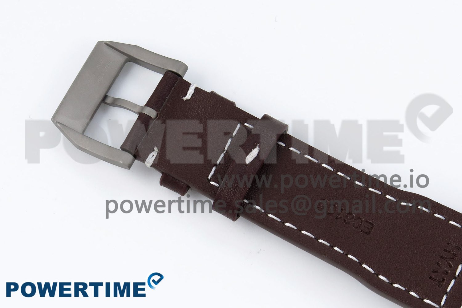 Pilot Mark XVIII Titanium BLSF 1:1 Best Edition Black Dial on Brown Leather Strap MIYOTA 9015 - Image 14