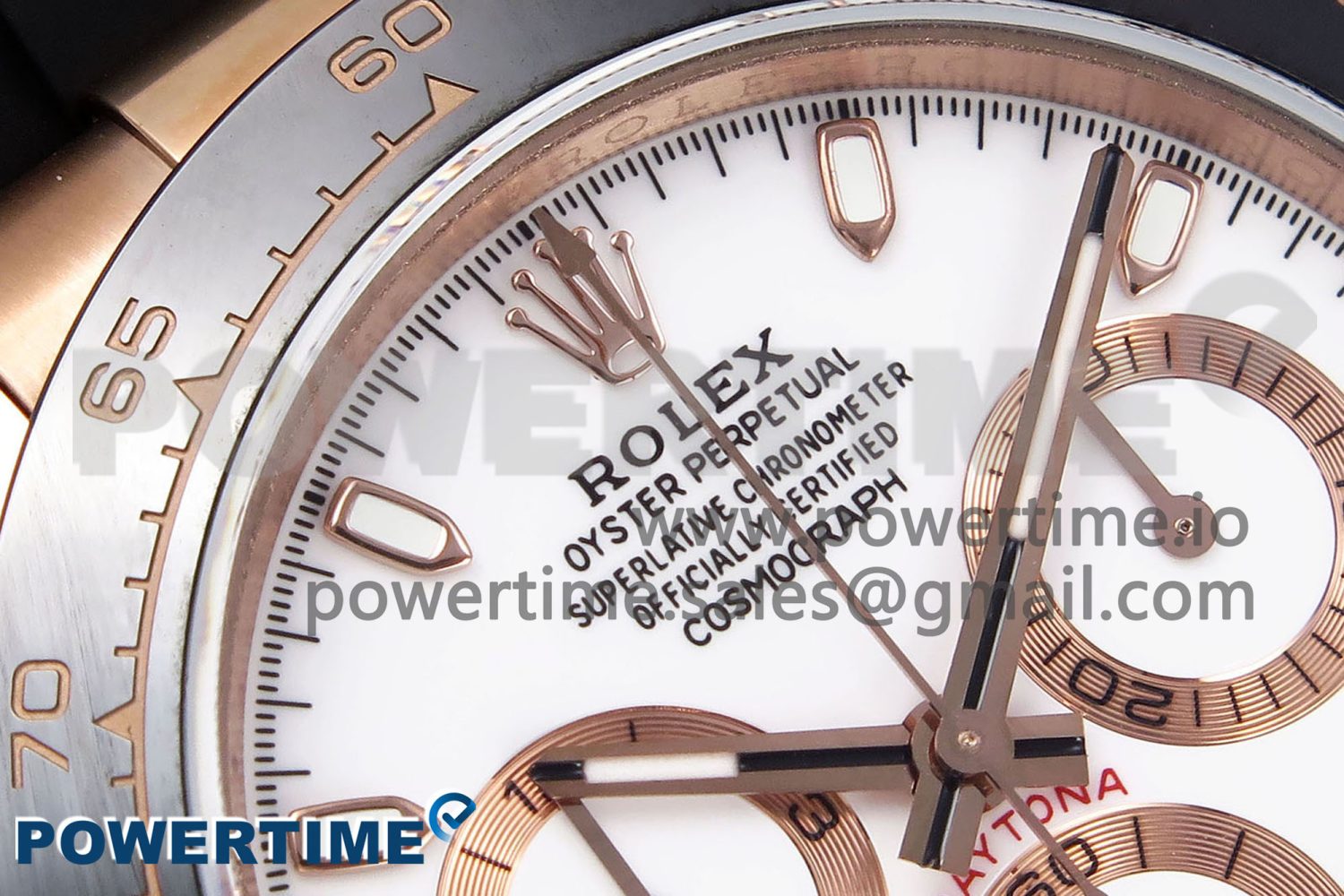 Daytona 116515 QF 1:1 Best Edition White Dial on Oysterflex Strap SH4130 V3 (Gain Weight) - Image 4