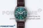Pilot Mark XX BLSF 1:1 Best Edition Green Dial on Brown Leather Strap MIYOTA 9015