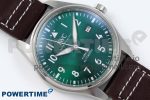 Pilot Mark XX BLSF 1:1 Best Edition Green Dial on Brown Leather Strap MIYOTA 9015 - Image 3