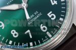 Pilot Mark XX BLSF 1:1 Best Edition Green Dial on Brown Leather Strap MIYOTA 9015 - Image 5
