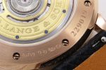 Saxonia Thin RG F8F Edition Orange Dial on Black Leather Strap A23J - Image 11