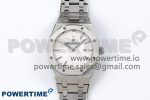 Lady Royal Oak 33mm 67651 SS ZF 1:1 Best Edition White Textured Dial on SS Bracelet RONDA Quartz
