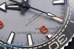Planet Ocean 43.5mm SS VSF 1:1 Best Edition Black/Orange Bezel Gray Dial on Nylon Strap A8900 Super Clone V2 - Image 5