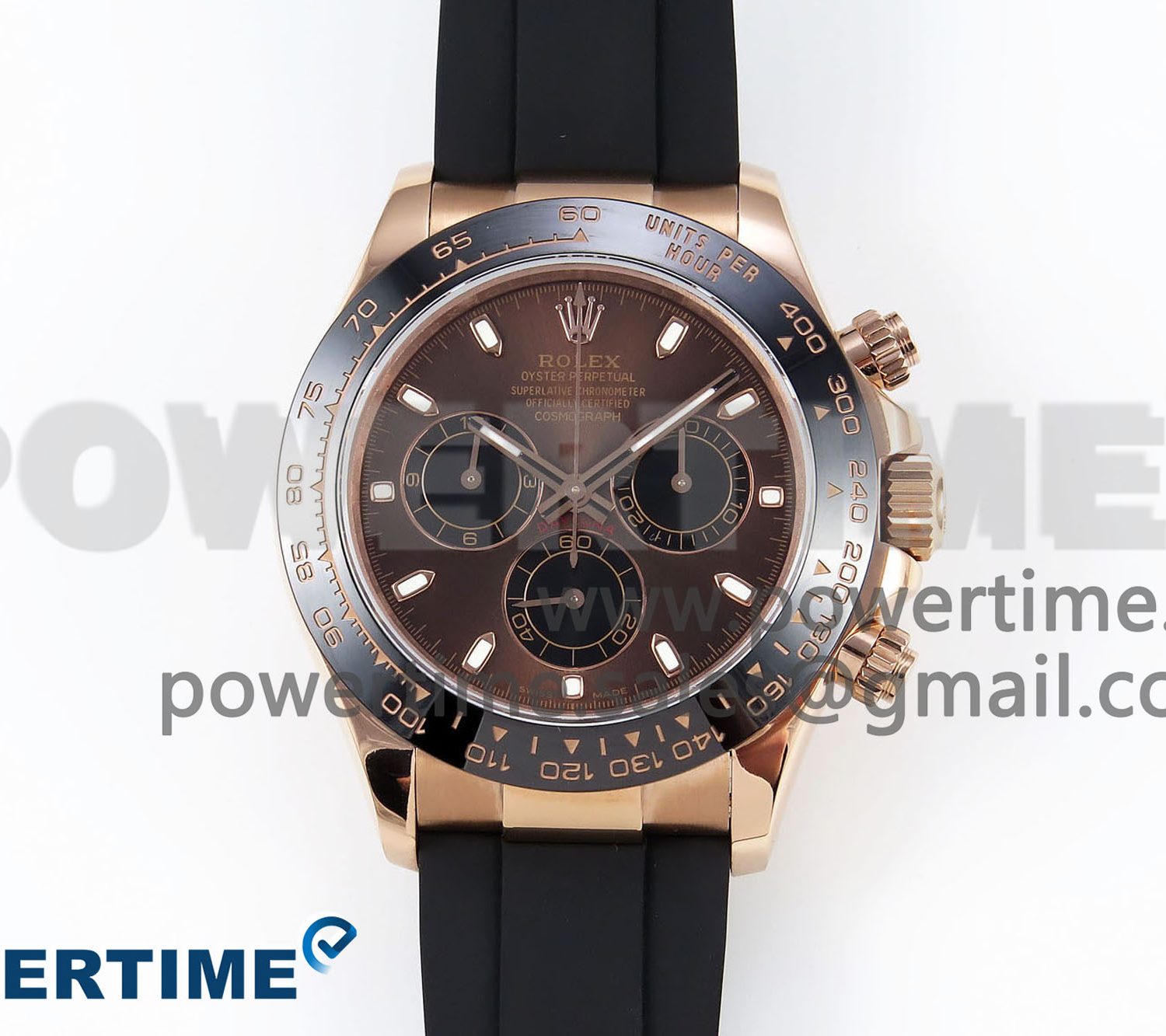Daytona 116515 QF 1:1 Best Edition Brown Dial on Oysterflex Strap SH4130 V3 (Gain Weight)