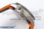 Planet Ocean 43.5mm SS VSF 1:1 Best Edition Black/Orange Bezel Gray Dial on Nylon Strap A8900 Super Clone V2 - Image 7
