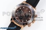 Daytona 116515 QF 1:1 Best Edition Brown Dial on Oysterflex Strap SH4130 V3 (Gain Weight) - Image 2